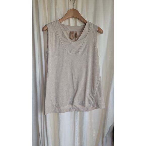 Indygena Small Women Pullover Wide Strap Tank Top Beige - Picture 1 of 7